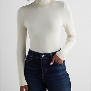 Express Silky Soft Fitted Turtleneck Sweater